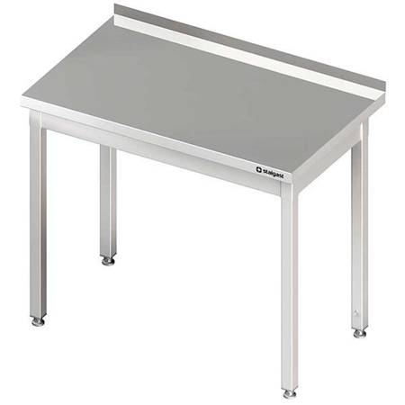 Wall table without shelf 1300x600x850 mm bolted STALGAST MEBLE 980016130