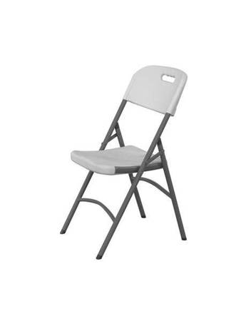 White catering chair, with dimensions. 540x440x840 mm HENDI 810965