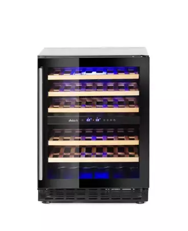 Wine refrigerator 2 zone, 46 bottles, Arktic, 133L HENDI 237588