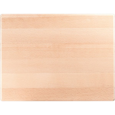 Wooden board, smooth, 400x300 mm 342400 STALGAST