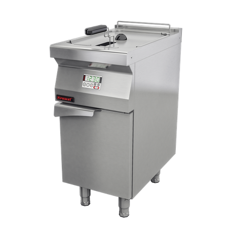 electric fryer 1x15l on closed cabinet base 700.FE-15f Kromet