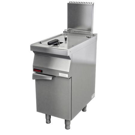 gas fryer 1x15l on closed cabinet base 700.FG-15f Kromet