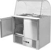 240L 2 DOOR REFRIGERATED TABLE WITH EXTENSION YG-05260 | YG-05260