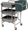 3-SHELF WAITER'S CART WITH 5 CONTAINERS | YG-09101