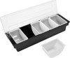 BARTENDER CONTAINER BLACK 5 SEGMENTS | YG-07080