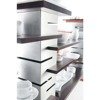 Buffet column, straight, steel, H 570 mm 815600 STALGAST