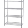 Chrome rack, 4 shelves, folding, 1213x610x1800 mm STALGAST 681123