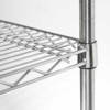 Chrome rack, 4 shelves, folding, 1220x610x1800 mm STALGAST 681122