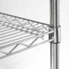 Chrome rack, 4 shelves, folding, 1525x455x1800mm STALGAST 680152