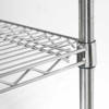 Chrome storage rack 4 shelves 610x455x1800mm STALGAST 680062