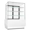 Dolce Visione Basic 900 BIANCO refrigerated display case | 900x690x1300 mm | white interior