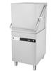 Hooded dishwasher | 2 dispensers | 5 washing cycles | drain pump | 610x725x1460mm | 9,7kW