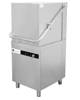 Hooded dishwasher | 4 washing cycles | drain pump | 610x725x1460 mm | 9,7 kW