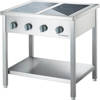 Induction cooker, 4-burner, free-standing, P 14 kW, U 400V STALGAST 979610