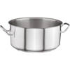 Low pot without lid, steel, O 240 mm, V 4.3 l STALGAST 013241