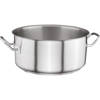 Low pot without lid, steel, O 400 mm, V 22 l STALGAST 013401