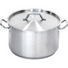 Medium pot with lid, steel, O 320 mm, V 16.1 l 012322 STALGAST