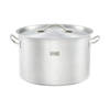 Medium pot with lid, steel, O 400 mm, V 32.6 l 012405 STALGAST