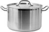 Medium pot with stainless steel lid 32x20CM 16,1L | YG-00025