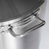 Medium pot without lid, steel, O 280 mm, V 10 l STALGAST 012281