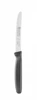 Multipurpose knife, HENDI 842089, serrated, black, (L)220mm