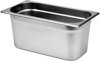 STAINLESS STEEL CATERING CONTAINER GN 1/3 150 | YG-00274