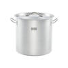 Tall pot with lid, steel, O 320 mm, V 25.7 l 011345 STALGAST