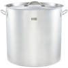 Tall pot with lid, steel, O 500 mm, V 98.2 l 011505 STALGAST