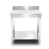 Wall table with shelf | 1200x700x850 mm | bolted