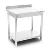 Wall table with shelf | 1800x700x850 mm | bolted