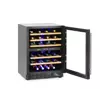 Wine refrigerator 2 zone, 46 bottles, Arktic, 133L HENDI 237588