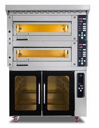 Modularer Backofen, 2-Kammer | elektrisch | 18 kW | 400V | 1260x1020x1850 | MD/800/2