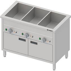 Stationäre Bain-Marie mit Schrank, drei Fächer ( N ) STALGAST MEBLE 982316108