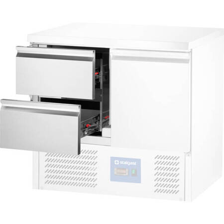 2-Schubladen-Modul für Kühltische GN 1/1 mit Unterschrank STALGAST 831001