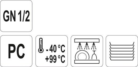 ABTROPFFLÄCHE FÜR 1/2 ST. GN | YG-00461