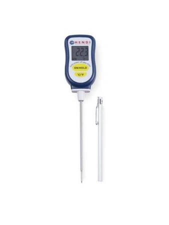 Digitales Thermometer mit Fühler, Abmessungen. 204x42x20 mm HENDI 271230