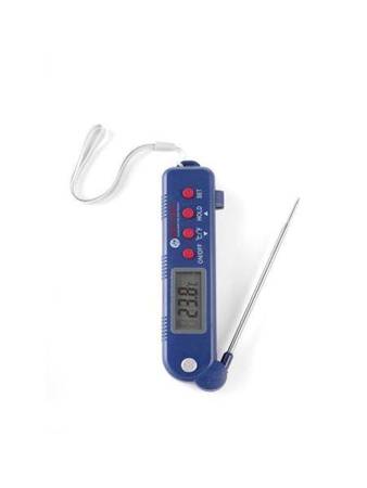 Digitales Thermometer mit Fühler - Bereich -50/+300 C HACCP HENDI 271308