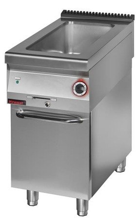 Elektrische Marinade 2.450 mm 1,2kW auf geschlossenem Unterbau 900.BE-1.S.D Kromet