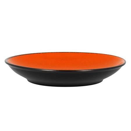 FEUER Tiefer Teller, rund 28 cm orange TOM-GAST Code: R-FRNNDP28OR-12