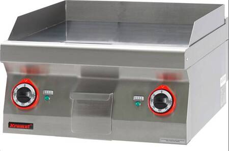 Glatte Grillplatte 600 mm 8kW 700.PBE-600G Kromet