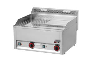 Grillplatte verchromt el. dreiphasig | Red Fox FTHRC 60 EL