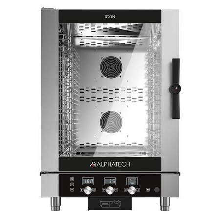 ICET101E Kombidämpfer | 10x GN 1/1 | 10x 600x400 | Alphatech by Lainox | elektronische Steuerung