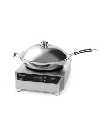 Induktions-Wok Modell 3500 (239766) + Induktions-Wok-Pfanne (23 HENDI 239681)