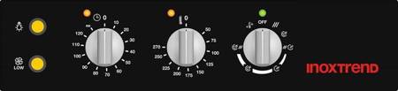 Inoxtrend Kompakt-Kombidämpfer PK-DA-104E | 4xGN1/1 | 5,2 kW | 400 V | 520x910x670 mm