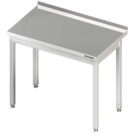 Stahltisch ohne Ablage, wandmontiert, verschraubt, 600x600x850 mm 611066 STALGAST
