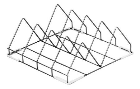 Tablett-Waschkorb | 4 Fächer | für Krupps-Geschirrspüler | 500x500x200 mm | 640200