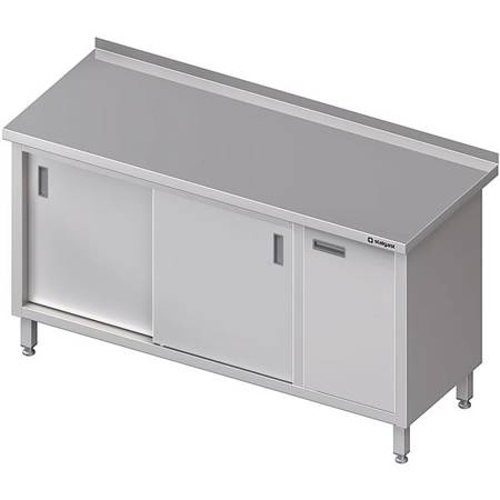 Wandtisch mit Schrank (P), Schiebetür 1200x600x850 mm STALGAST MEBLE 980576120