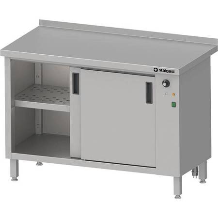 Wandtisch, mit Wärmeschrank, Schiebetür 1400x700x850 mm STALGAST MEBLE 982187140