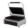 Elektro-Kontaktgrill | Panini | geriffelt oben und unten | 2,2 kW | 425x400x210 | RQHEG-811E