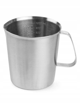 Graduated steel measuring cup - 1l HENDI 516201